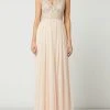 LACE & BEADS Abendkleid Aus Tüll Mit Zierperlen Modell 'Kreshma' - Beige -LAONA-shop 652l0iam8d0k6i9ka8r4uj1l9t3kmgph90s38iph9go48da8655l4kib6kolaiaf8d256chj9d432eak6t3jeob66hj3aphl6hgj0opk74p36oj474rm4p1gccr3idj370qjgc8