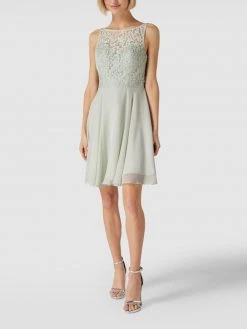 Laona Cocktailkleid Mit Floralen Stickereien - Mint