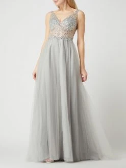 Unique Abendkleid Mit Pailletten - Mint