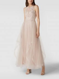 Laona Abendkleid Mit Zierbesatz - Sand