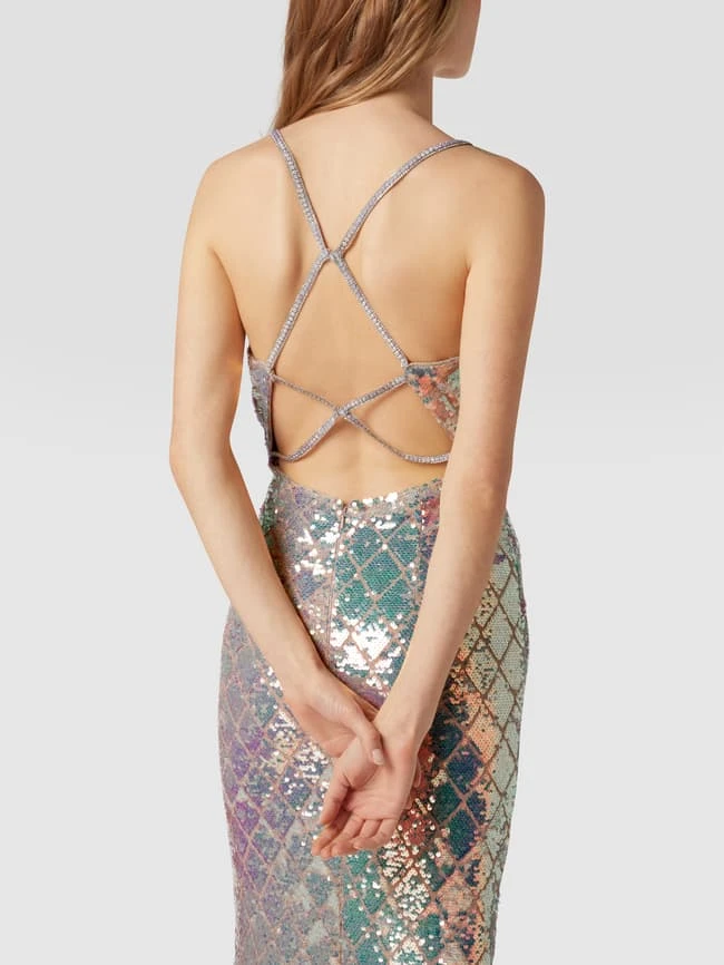 Mascara Abendkleid Mit Allover-Pailletten - Rosé 5 Mascara Abendkleid Mit Allover-Pailletten - Rosé – Bild 3