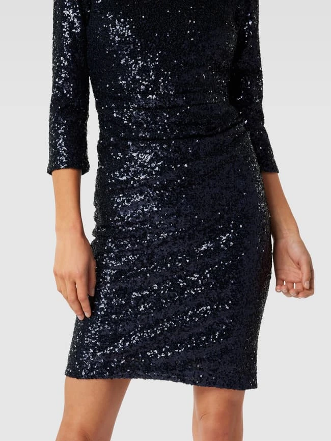 Paradi Cocktailkleid Mit Paillettenbesatz - Dunkelblau 5 Paradi Cocktailkleid Mit Paillettenbesatz - Dunkelblau – Bild 3
