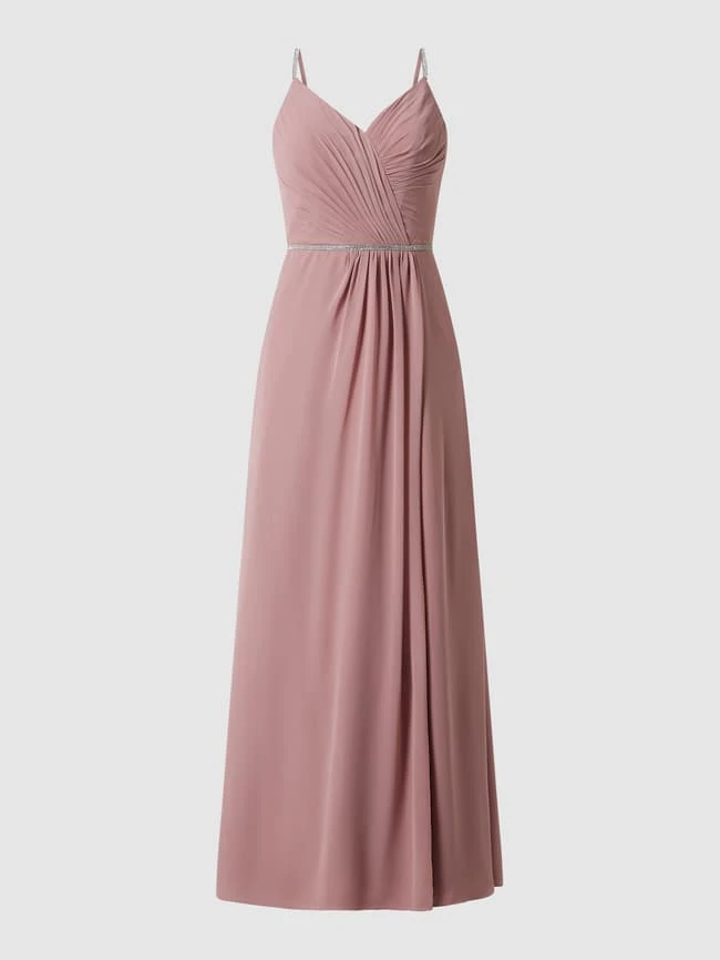 Luxuar Abendkleid Aus Chiffon - Rosa 4 Luxuar Abendkleid Aus Chiffon - Rosa – Bild 2