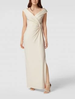 Lauren Ralph Lauren Abendkleid Im Off-Shoulder-Design - Ecru