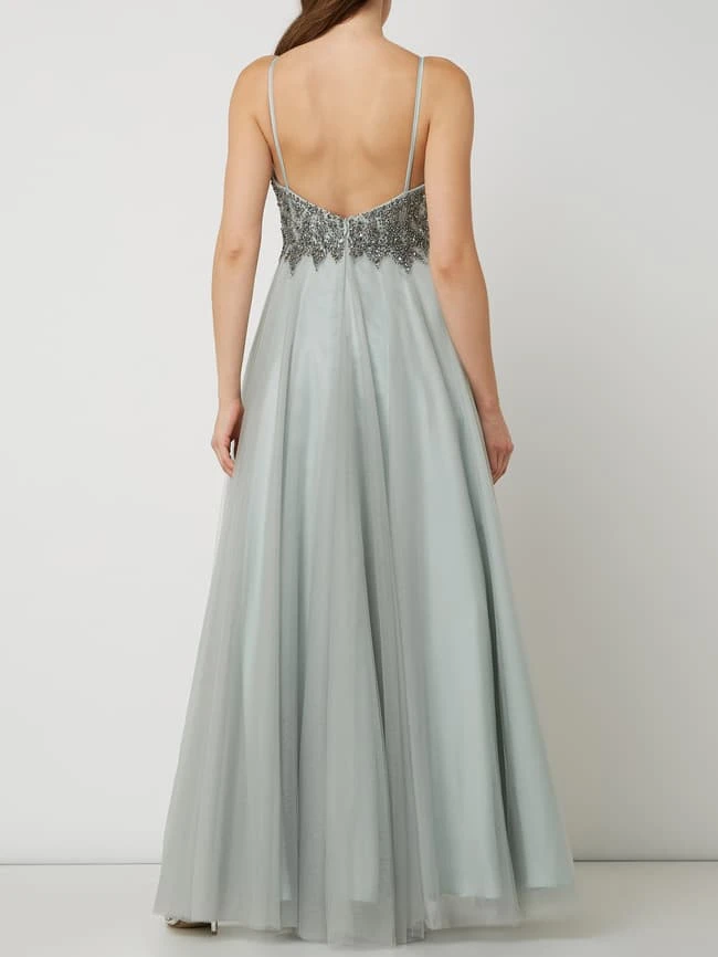 Unique Abendkleid Mit Ziersteinen - Mint 7 Unique Abendkleid Mit Ziersteinen - Mint – Bild 5
