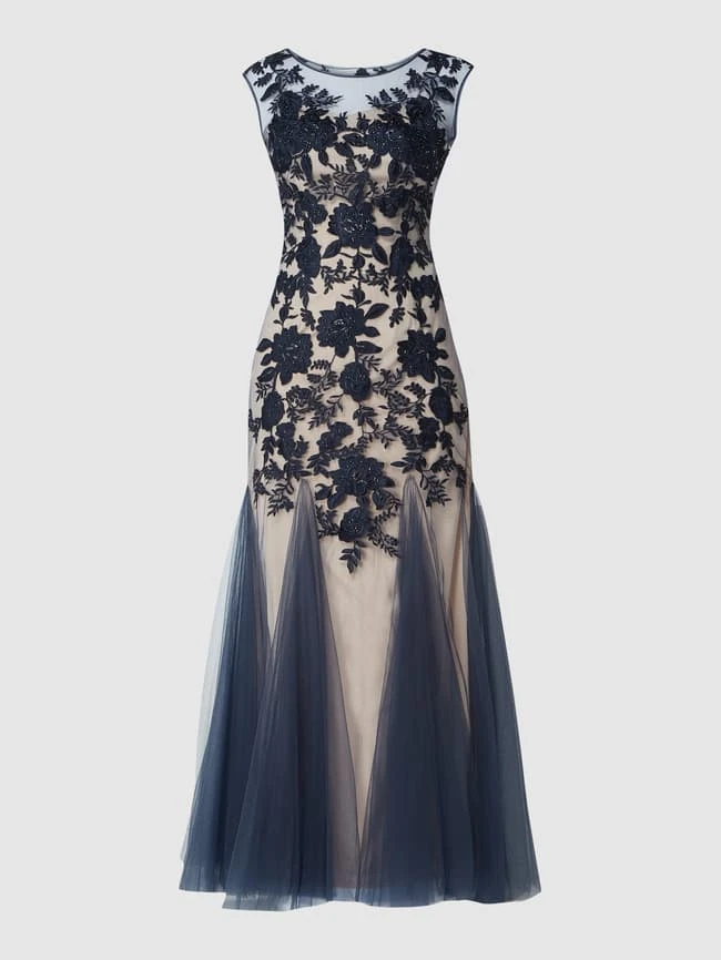 Mascara Abendkleid Im Meerjungfrau-Stil - Dunkelblau 4 Mascara Abendkleid Im Meerjungfrau-Stil - Dunkelblau – Bild 2