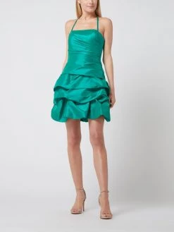 Luxuar Cocktailkleid Aus Taft - Grün