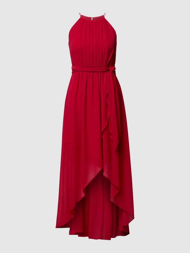 Jake*s Cocktail Cocktailkleid In Maxilänge Mit Taillengürtel - Pink 4 Jake*s Cocktail Cocktailkleid In Maxilänge Mit Taillengürtel - Pink – Bild 2