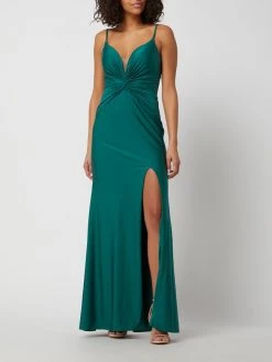 Luxuar Abendkleid Mit Drapierung - Grün
