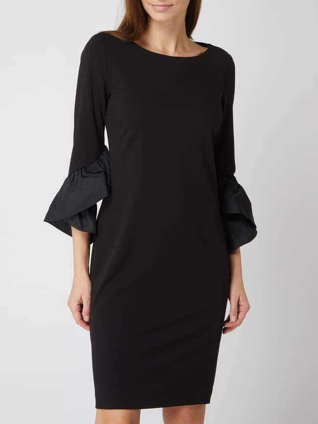 Vera Mont Cocktailkleid Aus Krepp Mit Volants - Schwarz 6 Vera Mont Cocktailkleid Aus Krepp Mit Volants - Schwarz – Bild 4