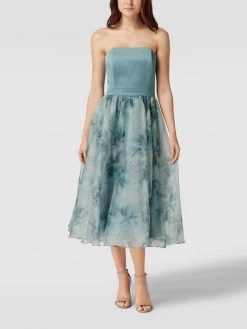 Swing Cocktailkleid Mit Floralem Muster - Bleu