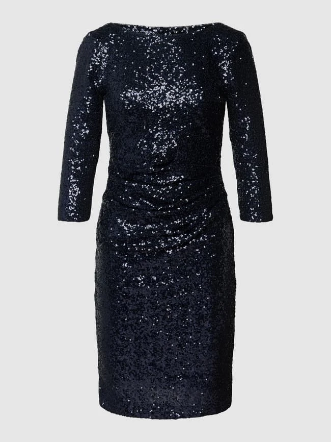 Paradi Cocktailkleid Mit Paillettenbesatz - Dunkelblau 4 Paradi Cocktailkleid Mit Paillettenbesatz - Dunkelblau – Bild 2