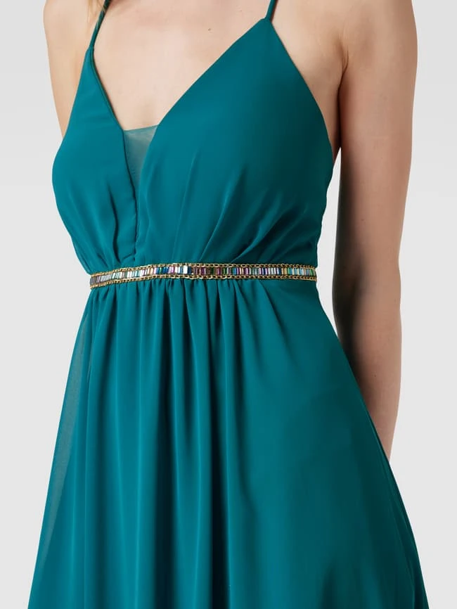 Jake*s Cocktail Cocktailkleid Mit Ziersteinbesatz - Smaragdgrün 5 Jake*s Cocktail Cocktailkleid Mit Ziersteinbesatz - Smaragdgrün – Bild 3