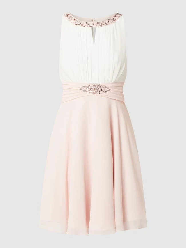 Jake*s Cocktail Cocktailkleid Aus Chiffon Mit Zierperlen - Rosa 4 Jake*s Cocktail Cocktailkleid Aus Chiffon Mit Zierperlen - Rosa – Bild 2