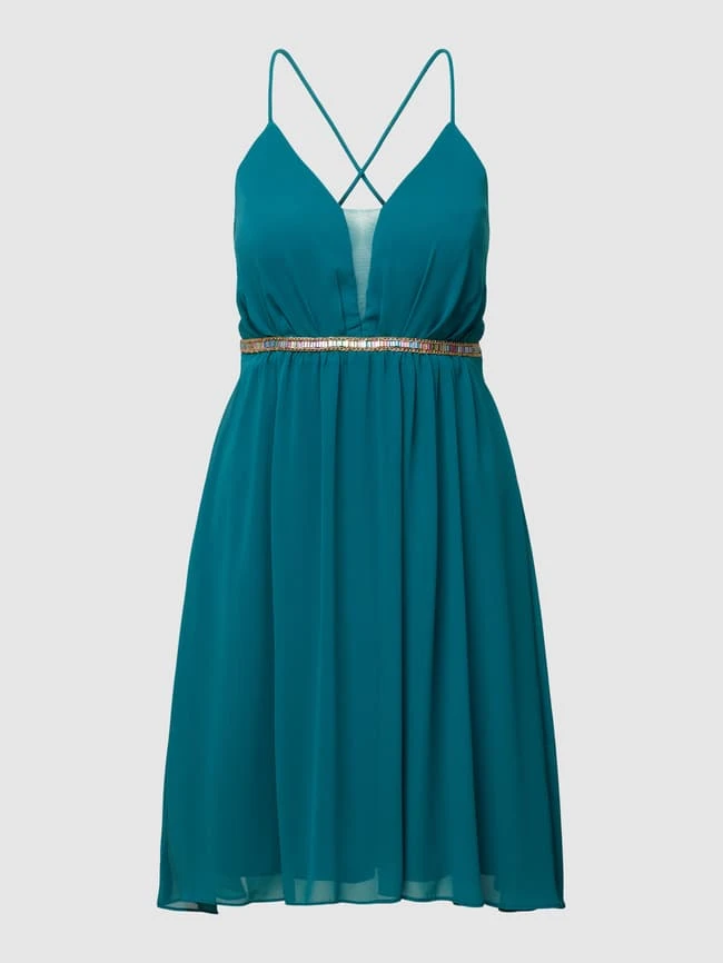 Jake*s Cocktail Cocktailkleid Mit Ziersteinbesatz - Smaragdgrün 4 Jake*s Cocktail Cocktailkleid Mit Ziersteinbesatz - Smaragdgrün – Bild 2