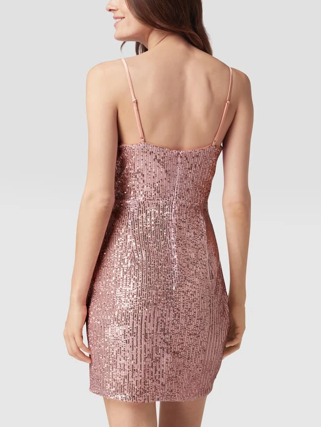 Paradi Cocktailkleid Mit Paillettenbesatz - Rosé 7 Paradi Cocktailkleid Mit Paillettenbesatz - Rosé – Bild 5