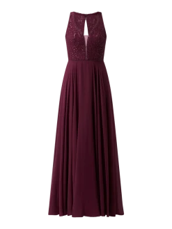 V.M. Abendkleid Aus Spitze Und Chiffon - Dunkelrot -LAONA-shop 8ha3elii859kaga9a113ci1k996jici68l2koj2a896l6j9ka11kuiq66t444gqf75656jpo6l7jgk2e6go38or261j3gchi61j68d9k6opmce1j6dhmachlcgp3ap1i75j3gc8