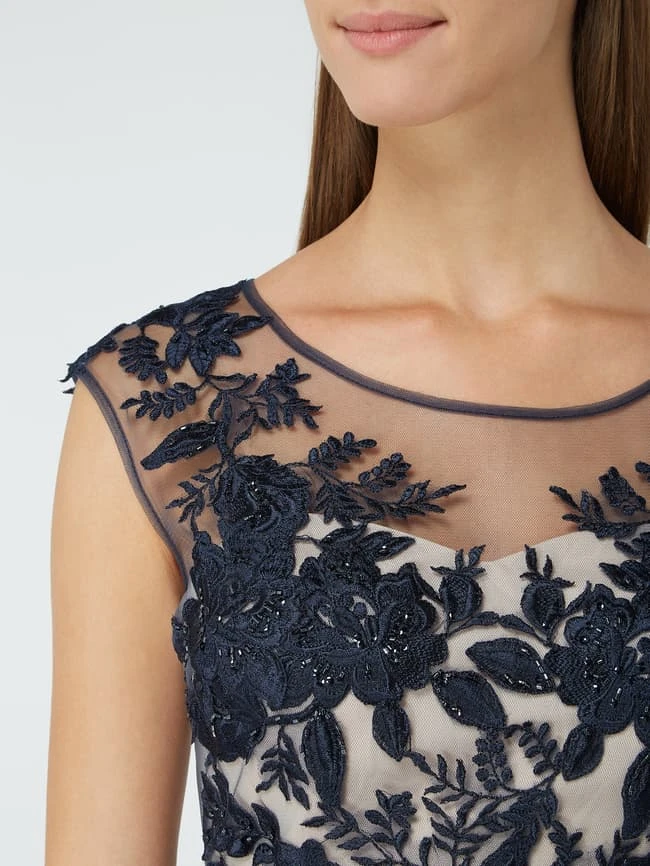 Mascara Abendkleid Im Meerjungfrau-Stil - Dunkelblau 5 Mascara Abendkleid Im Meerjungfrau-Stil - Dunkelblau – Bild 3