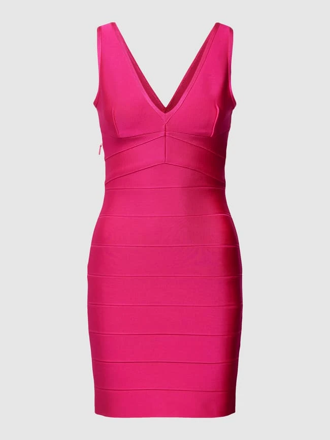 Vera Wang Bride Cocktailkleid Mit Ziernähten Modell 'SARAH' - Fuchsia 4 Vera Wang Bride Cocktailkleid Mit Ziernähten Modell 'SARAH' - Fuchsia – Bild 2