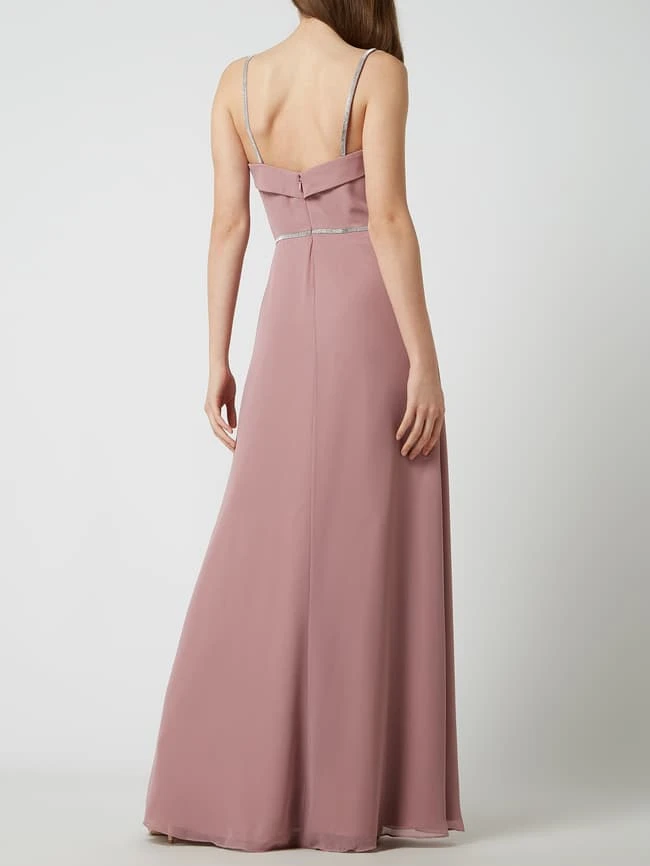 Luxuar Abendkleid Aus Chiffon - Rosa 6 Luxuar Abendkleid Aus Chiffon - Rosa – Bild 4