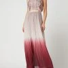 Apart Glamour Abendkleid Mit Volants - Mauve
