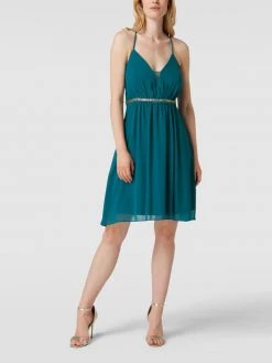 Jake*s Cocktail Cocktailkleid Mit Ziersteinbesatz - Smaragdgrün