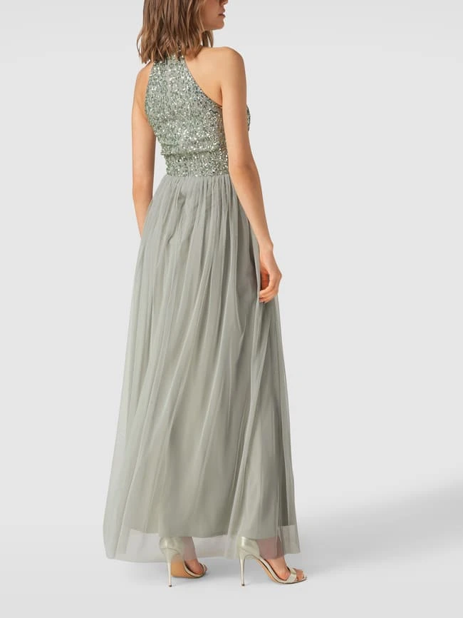 LACE & BEADS Abendkleid Mit Pailletten - Mint 7 LACE & BEADS Abendkleid Mit Pailletten - Mint – Bild 5