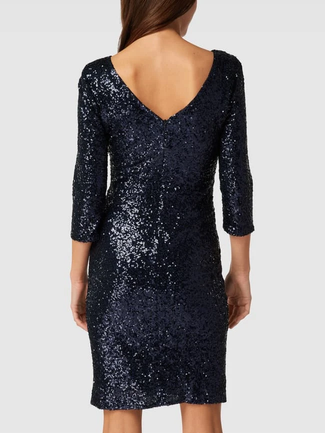 Paradi Cocktailkleid Mit Paillettenbesatz - Dunkelblau 7 Paradi Cocktailkleid Mit Paillettenbesatz - Dunkelblau – Bild 5