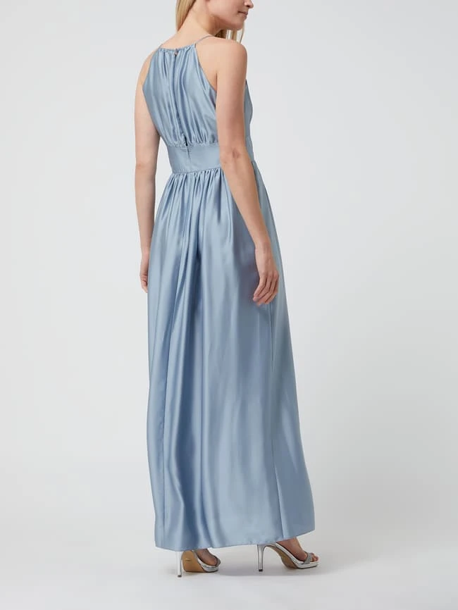 Jake*s Cocktail Abendkleid Aus Satin - Blau 6 Jake*s Cocktail Abendkleid Aus Satin - Blau – Bild 4