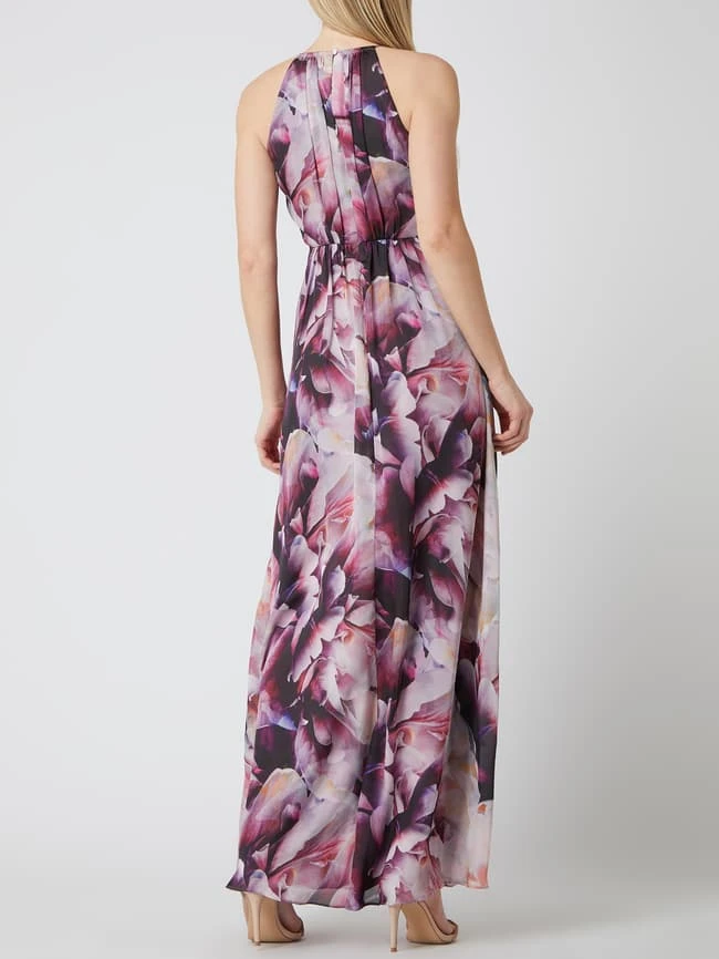 Jake*s Cocktail Abendkleid Mit Floralem Muster - Flieder Meliert 7 Jake*s Cocktail Abendkleid Mit Floralem Muster - Flieder Meliert – Bild 5