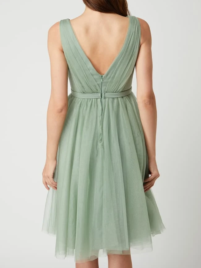TROYDEN COLLECTION Cocktailkleid Aus Mesh - Mint 7 TROYDEN COLLECTION Cocktailkleid Aus Mesh - Mint – Bild 5
