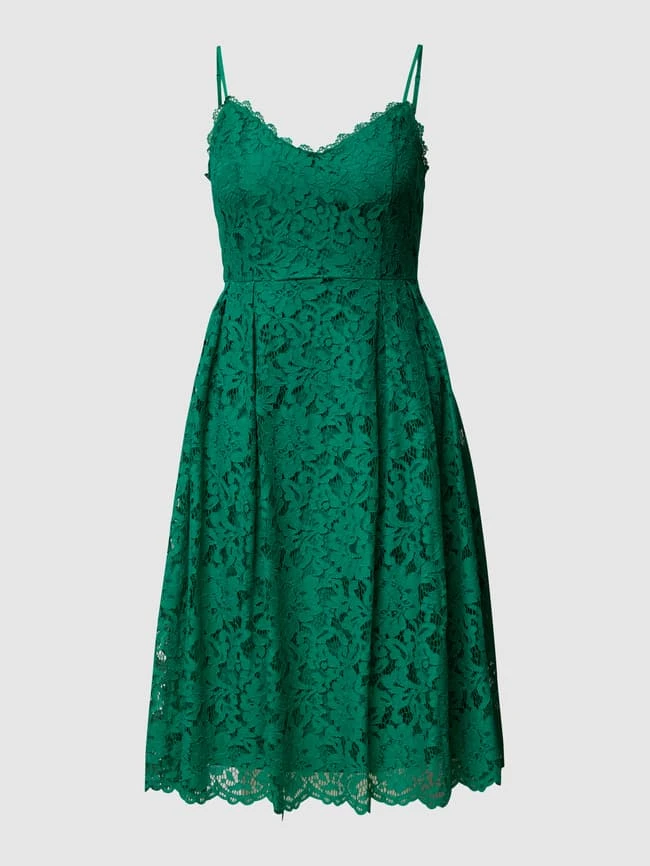 Jake*s Cocktail Cocktailkleid Mit Floraler Spitze - Grün 4 Jake*s Cocktail Cocktailkleid Mit Floraler Spitze - Grün – Bild 2