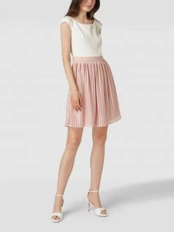 LAONA-shop 25 Swing Cocktailkleid In Minilänge Mit U-Boot-Ausschnitt - Rosé