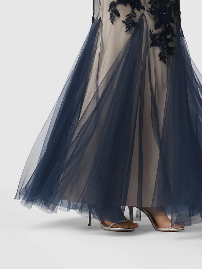 Mascara Brautkleid Im Meerjungfrau-Stil - Dunkelblau 5 Mascara Brautkleid Im Meerjungfrau-Stil - Dunkelblau – Bild 3