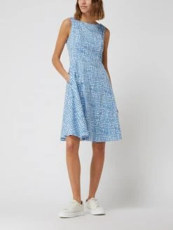 Vera Mont Cocktailkleid Mit Allover-Muster - Bleu