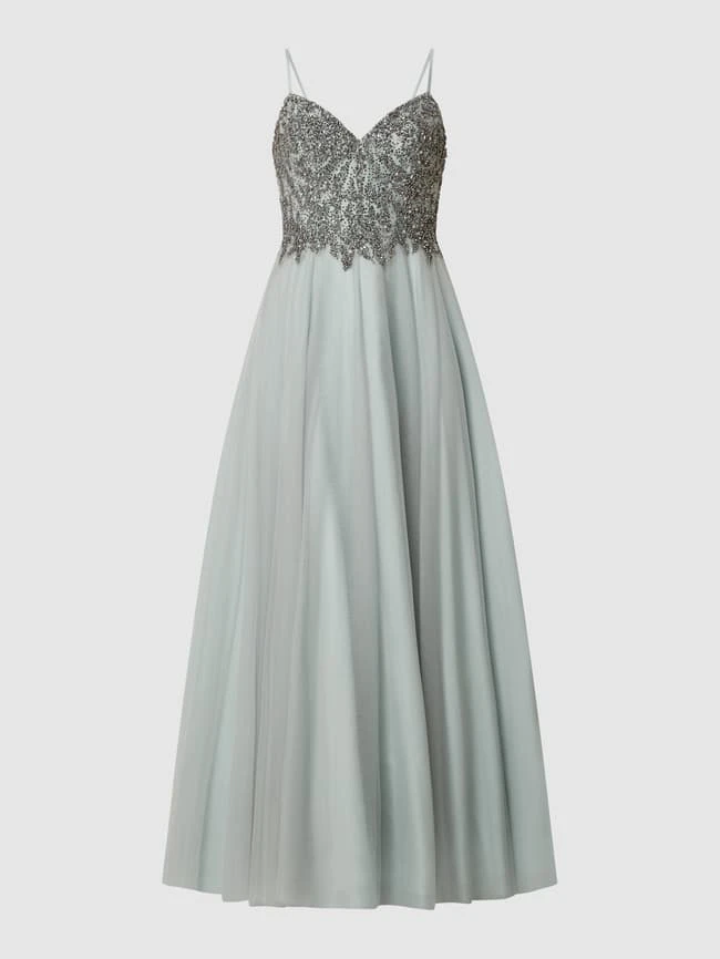 Unique Abendkleid Mit Ziersteinen - Mint 4 Unique Abendkleid Mit Ziersteinen - Mint – Bild 2